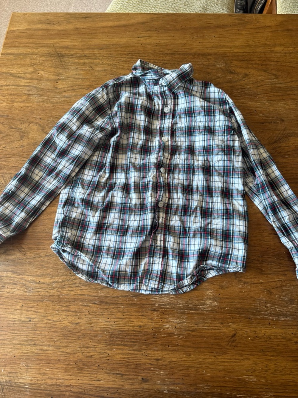 Old Navy Plaid Button-Up Shirt